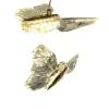 Lustre Pendente Borboleta 6W 3000K Dourada De Led 6010