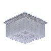 Lustre Plafon Cristal Led 30W 3 Tons De Luz Nitrolux Ltx-011