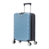 Mala Viagem Nautika Giro 10kg Azul Claro Rodas 360 Nova