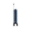 Mala Viagem Nautika Giro 10kg Azul Claro Rodas 360 Nova