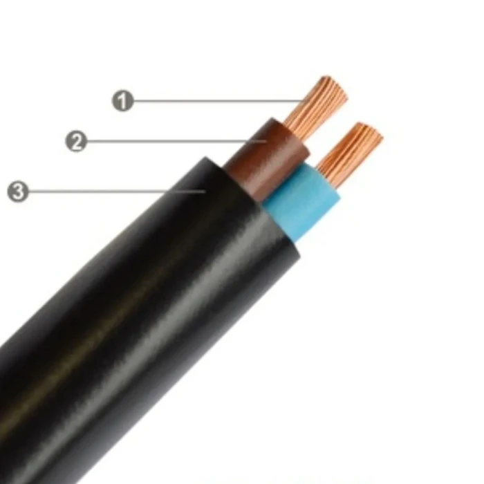 Metro Cabo Flex PP 2X1.0mm 500V Corfio