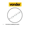 Metro De Corrente De Aço Galvanizada 4mm Vonder Metro De Corrente De Aço Galvanizada 4mm Vonder