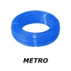 Metro De Fio Flexível Elétrico 6MM Cor Azul Megatron Metro De Fio Flexível Elétrico 6MM Cor Azul Megatron
