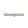 Metro De Fita Led 2835 IP20 240Led/m 10mm 20W/m 3000K