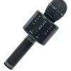Microfone Bluetooth Para Karaoke Cor Preto Ka-1003 Kapbom Microfone Bluetooth Para Karaoke Cor Preto Ka-1003 Kapbom