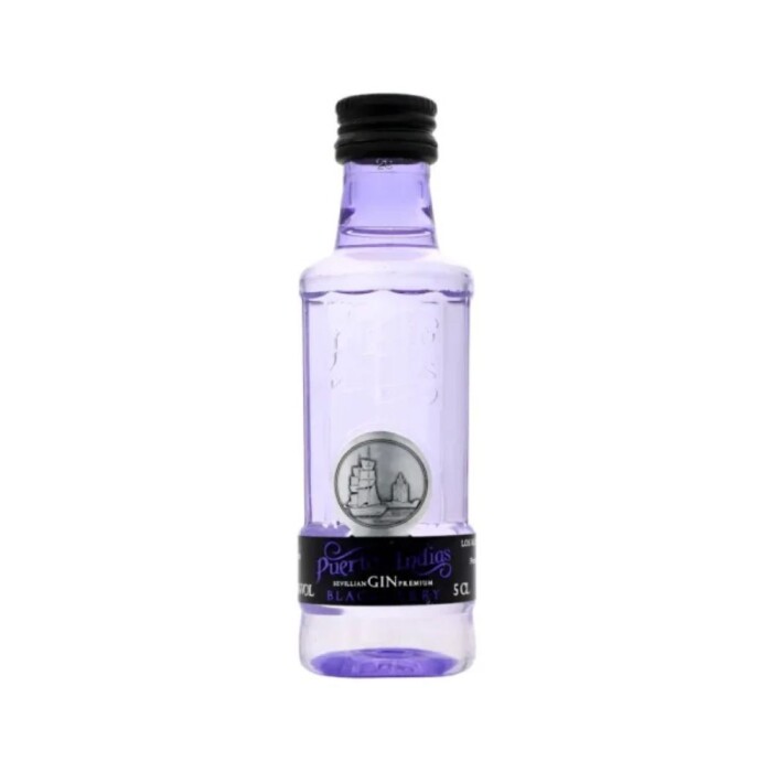 Mini Gin Puerto De Indias Blackberry 50ml