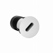 Mini Spot Led Domy Ini Redondo De Embutir 1W 3000K Branco Mini Spot Led Domy Ini Redondo De Embutir 1W 3000K Branco