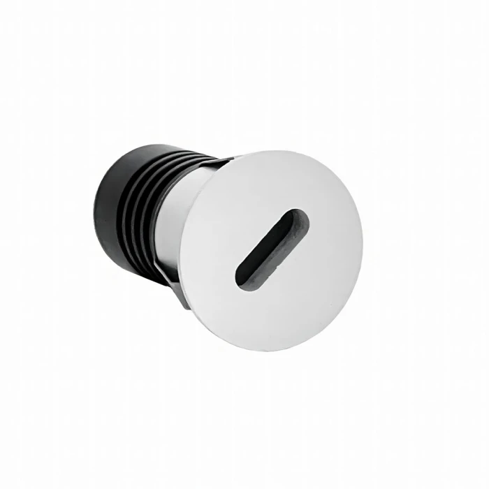 Mini Spot Led Domy Ini Redondo De Embutir 1W 3000K Branco Mini Spot Led Domy Ini Redondo De Embutir 1W 3000K Branco
