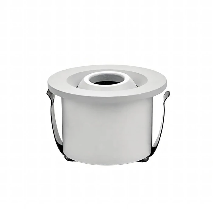 Mini Spot Ollo Redondo De Embutir 1W 3000K Branco Nordecor