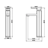 Misturador Monocomando Bica Alta Cobre Fosco 48133 Marchezan