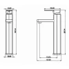Misturador Monocomando Bica Alta Preto Fosco 48133 Marchezan