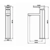 Misturador Monocomando Bica Alta Preto Fosco 48133 Marchezan