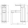 Misturador Monocomando Bica Preto Fosco 48111 Marchezan
