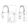 Misturador Monocomando Gourmet Bica Cobre Br 47555 Marchezan