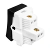 MODULO INTERRUPTOR PARALELO 10A 250V PRETO ILUMI 81224