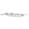Módulo Com 3 Leds 12V 10A Luz Azul Ip20 5050 Chipsce Módulo Com 3 Leds 12V 10A Luz Azul Ip20 5050 Chipsce