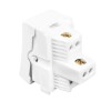 Módulo Interruptor Paralelo 10A 250V Branco 8122 Ilumi