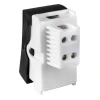 Módulo Interruptor Simples 10A 250V Preto 81174 Ilumi