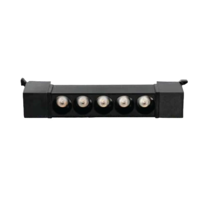 Modulo Led Projetor Para Trilho 10W 3000K Preto Mt-8852