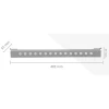 Modulo Led Projetor Para Trilho 30W 3000K Preto Mt-8856