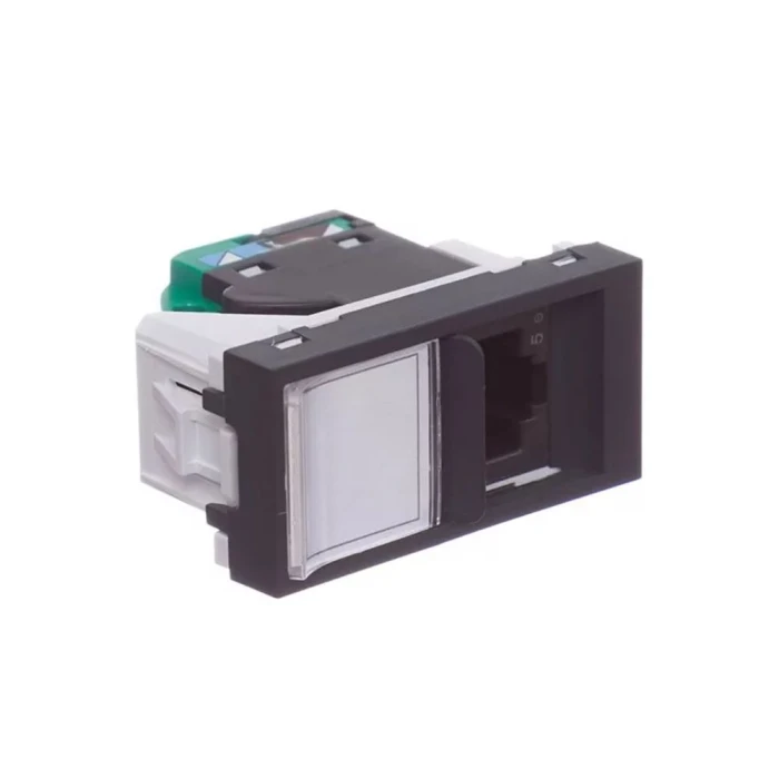 Módulo Para Tomada RJ45 Orion Cor Grafite Schneider Módulo Para Tomada RJ45 Orion Cor Grafite Schneider