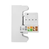Módulo Tomada Rede Rj45 Cat5e Slim Branco 8164 Ilumi