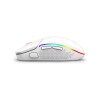 Mouse Gamer Invader Pro Cor Branco Rgb Sem Fio Redragon