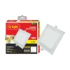 Painel Branco Slim Ecoled 18w 3000k Quadrado Embutir G-light