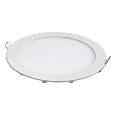 Painel De Led De Embutir Redondo Cor Branca 15W 6000K