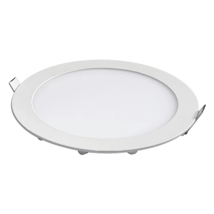 Painel De Led De Embutir Redondo Cor Branca 15W 6000K