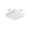 Painel De Led De Sobrepor Quadrado 3w 3000k Branco Galaxy