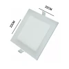 Painel De Led Slim 18W 6500K Ecoled Quadrado Embutir Branco