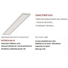 Painel Led Backlight Retangular 45W 6500K Sobrepor G-Light