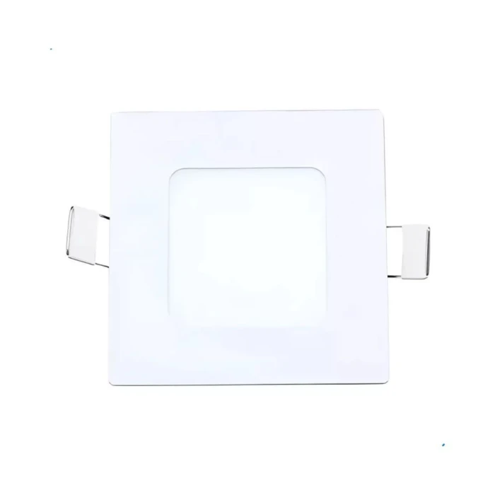 Painel Led De Embutir 3W 3000K Quadrado Branco Maxtel