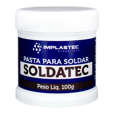 Pasta Térmica Para Solda 100G Soldatec Implastec Novo
