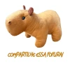 Pelúcia Capivara Tamanho G Marrom Pura Fofura Mury Baby Pelúcia Capivara Tamanho G Marrom Pura Fofura Mury Baby