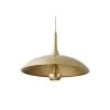 Pendente Alus E27 Ouro Fosco 2580 Nordecor 40w Alumínio