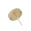 Pendente Alus E27 Ouro Fosco 2580 Nordecor 40w Alumínio