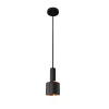 Pendente Attena Roma Cilindro 1xE27 15W Preto e Cobre Usado
