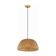 Pendente Bambu Artesanal 360 1x E27 110/220V G-Light