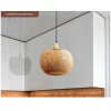 Pendente Bioma 1xE27 Marrom G-Light Madeira Design Novo