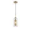 Pendente Bronx Cilindrico Para 1XE27 Dourado 89081130