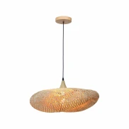 Pendente Clássico 760 60W Para 1XE27 Amadeirado G-light