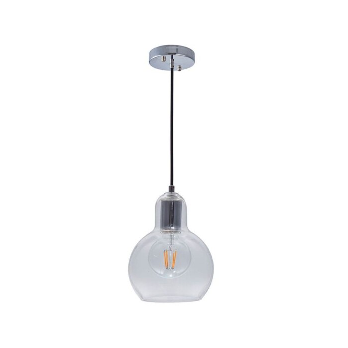 Pendente Cristal Lasi 1x E27 100/240V Nordecor 2426