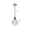 Pendente Cristal Lasi 1x E27 100/240V Nordecor 2426