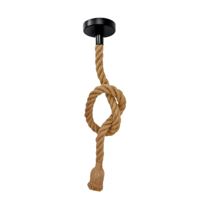 Pendente De Corda 1,80M Com 1 Soquete 2056 Nordecor Novo