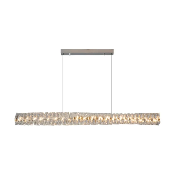 Pendente De Cristal 35W 3000K Cor Dourado Plc-002 Nitrolux