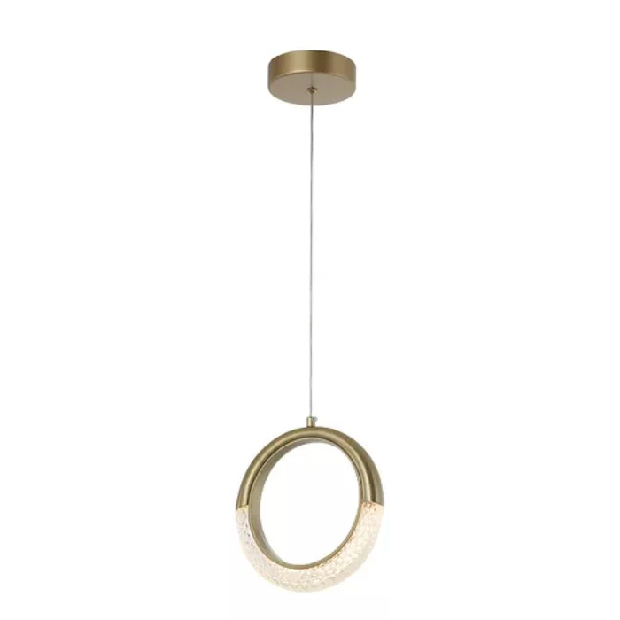 Pendente De Led Mônica 5W 3000K - 6500K Cor Dourado Avant