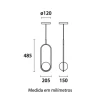 Pendente Dubai Preto Globo Pequeno 1x G9 Bivolt Blumenau Pendente Dubai Preto Globo Pequeno 1x G9 Bivolt Blumenau