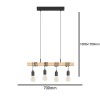 Pendente Eglo Townshnend Bivolt E27 Preto 4X60W G-Light
